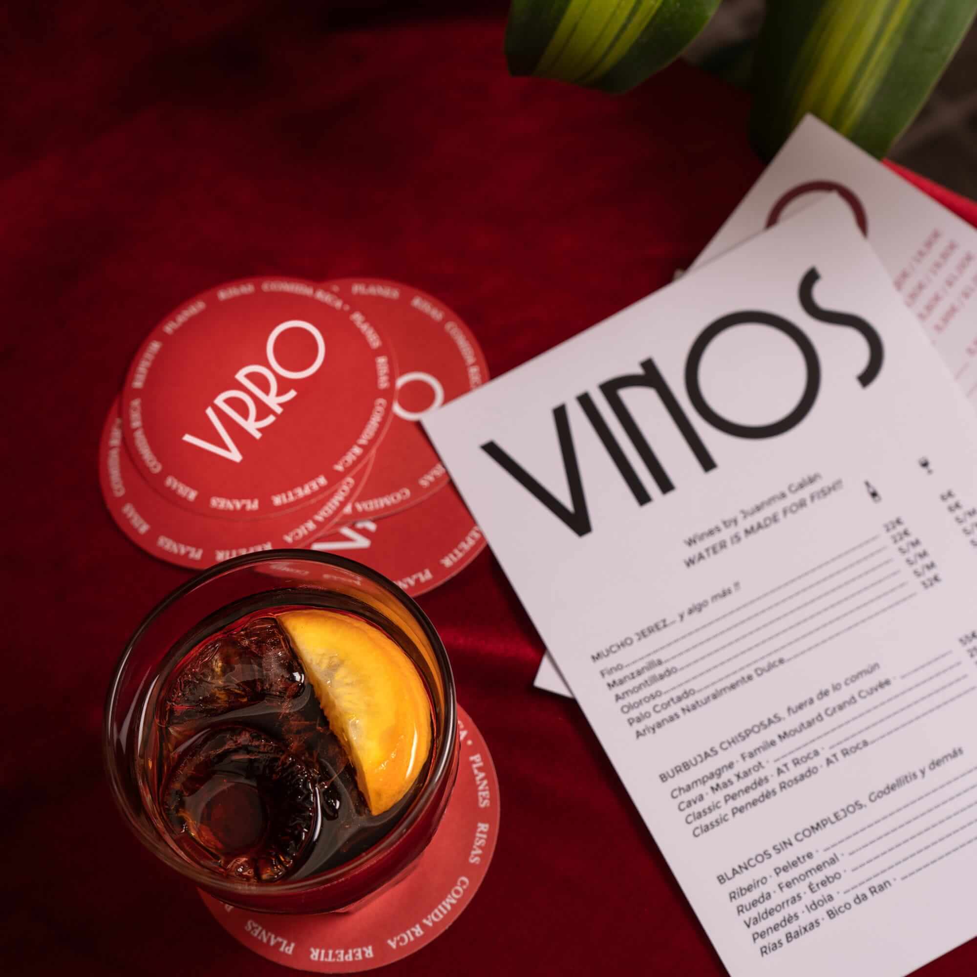 Ambiente del restaurante VRRO en Madrid