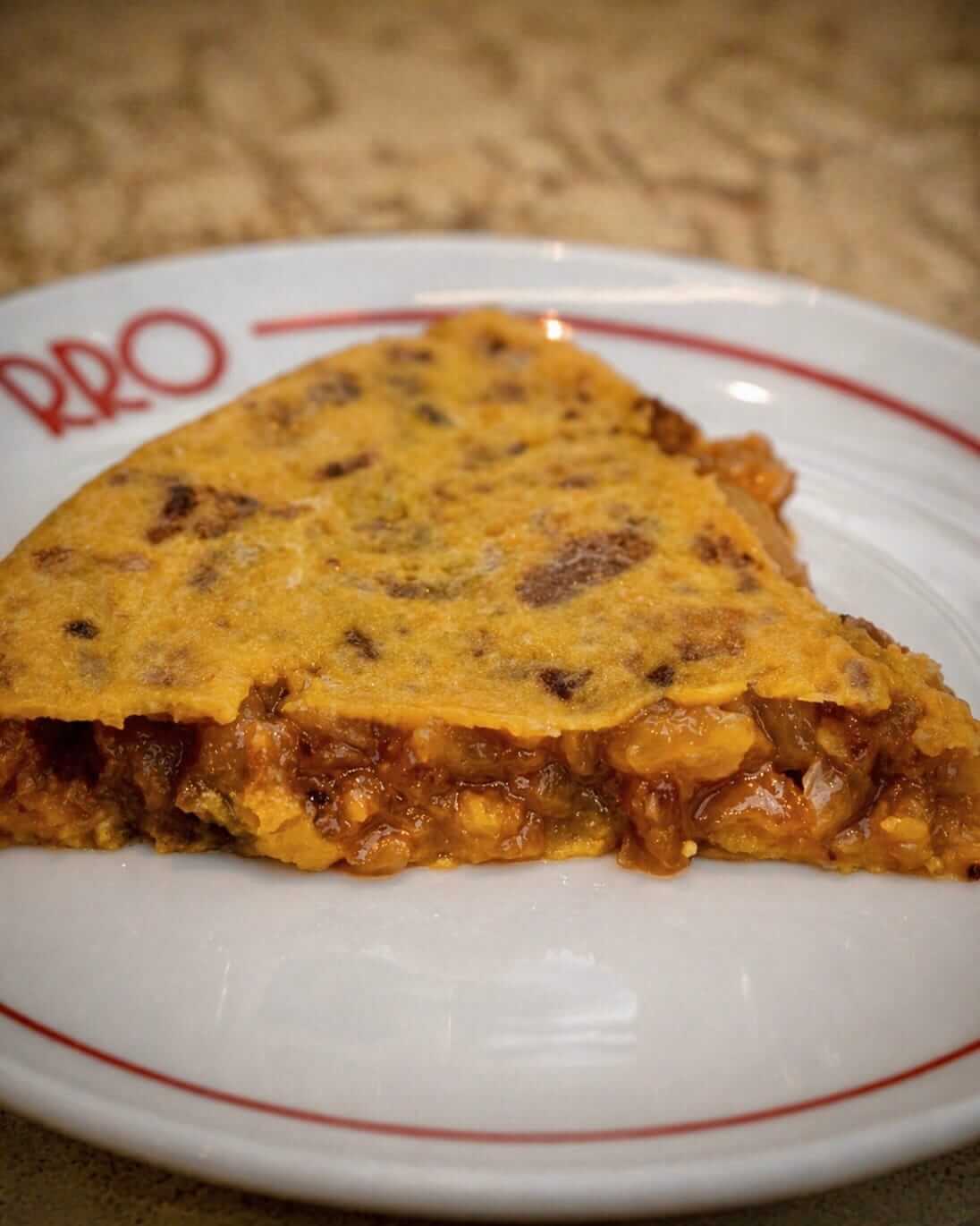 Tortilla de patatas, plato estrella del restaurante VRRO en Serrano 93